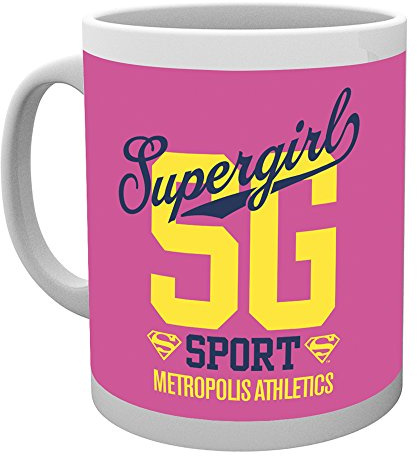 GB Eye SG Sport Supergirl Becher, Mehrfarbig