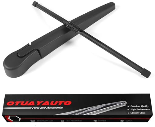 OTUAYAUTO Heckscheibenwischer kompatibel mit 3-Series E91 05-13, Scheibenwischer Hinten Wischerarm mit Wischerblätter, Länge: 350mm