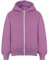 A2Z 4 Kids Girls Boys Classic Plain Tie Dye Print Full Zip Up Hooded Zipper Top Jacket - Zipper Lilac 13