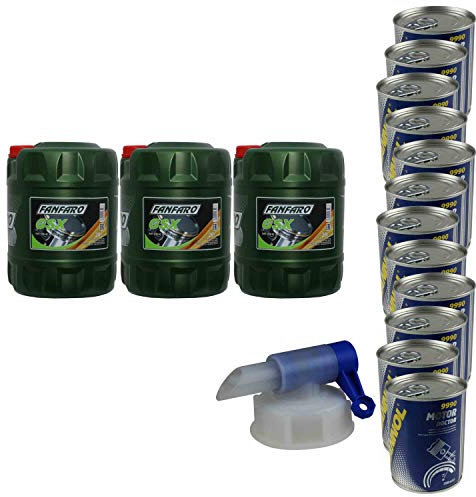 60L Motoröl FANFARO GSX 15W-40 12x MANNOL Motor Doctor ADDITIV
