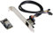 DIEWU Tarjeta de red PCIe de 1 puerto con chip Realtek RTL8111H M.2 B-Key M-key a RJ45 Ethernet 1000 Mbps, adaptador de red MINI PCIE Gigabit 10/100/1000M (M.2 a RJ45)