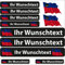 INDIGOS UG Fahrrad Aufkleber Liechtenstein - 13 Fahnenaufkleber wehend - Sticker selbst gestalten - Autoaufkleber- Motorrad - Namensaufkleber wasserfest personalisiert - Wunschtext
