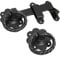 Quality Metal Twist Ring GATE Latch Large Black Door Garden Gate Catch Barn Shed