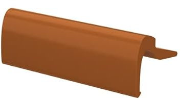 NAJDER Maniglia per porta da terrazzo, maniglia per finestra, maniglia per porta scorrevole esterna in alluminio estruso anodizzato resistente alla corrosione, colore: marrone argilla RAL 8003