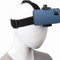 Adjustable Head Mounted Mobile Phone Holder, First-Person View Video Outdoor Live Shooting Bracket with Clip Plastic Black Elastic Head Harness Strap Action Camera Headband Mount