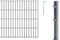 Alberts 641276 Doppelstabmattenzaun als 12 tlg. Zaun-Komplettset | verschiedene Längen und Höhen | anthrazit | Höhe 123 cm | Länge 10 m