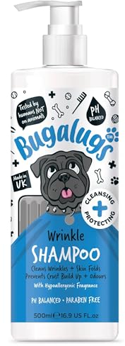Bugalugs Shampoo für Hunde mit Falten für optimale Pflege Bulldoggen