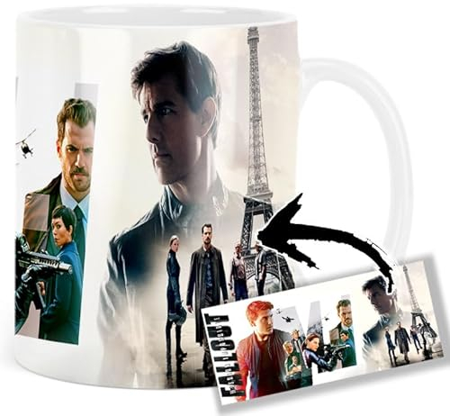 Mission Impossible Fallout Tom Cruise Henry Cavill Tasse Keramikbecher Mug