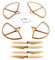 VAKIRA for HUBSAN H501S - 01 Propellerpaket mit Propellerschutz, for H501S H501C X4 Drohnen-RC-Hubschrauber Ersatzrotoren für Drohnen(1)
