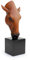 Elegante Pferdekopf-Statue aus Kunstharz, 30,5 cm, perfekte Pferdedekoration, einzigartige Pferdegeschenke, Premium-Pferde-Figur für Zuhause und Büro, ideales Pferdezubehör für Enthusiasten
