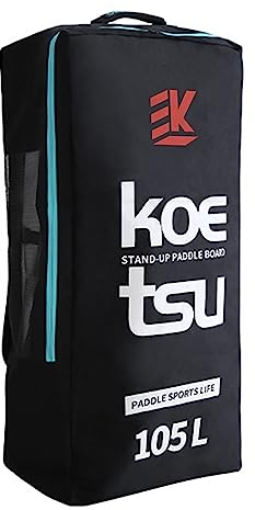 SOUUXIU Reise-Rucksack für Aufblasbare Paddleboard SUP Stand Up Board Tragetasche Schulter Rucksack,80/105/125L (optional)