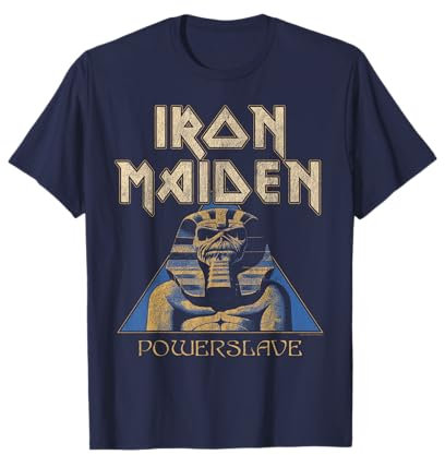 Iron Maiden - Pyramid Sphinx Navy T-Shirt