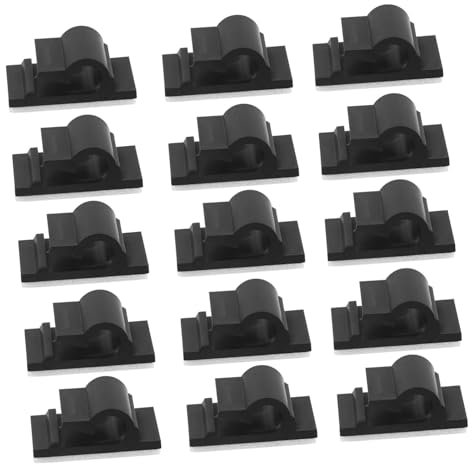 TINEASUR Abrazadera Para Cables De Exterior Organizador De Cables Clips Adhesivos Resistentes