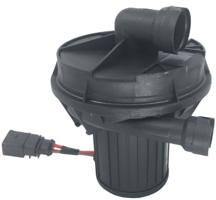 Hajus 9191247 Sekundärluftpumpe 022959253A kompatibel mit A3 TT Seat Ibiza VW Golf Polo 1.8GTI 3.2V6