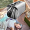 6000 BTU climatizzatore Portatile da Campeggio, Fino a 107 Piedi Quadrati, 4 in 1 con Raffreddamento, Ventola, deumidificazione e modalità di Sospensione, Pannello Touch, Condotto di Scarico,Silver