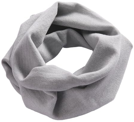 YWTAENOH 100% Kaschmir, gestrickter Loop-Schal, wärmer, kaltes Wetter, Halstuch, weich, klobiger Schal für Damen und Herren