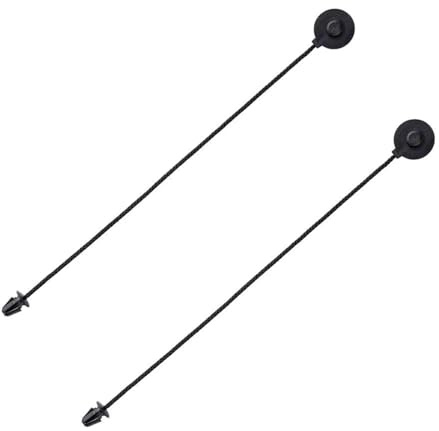 Maletero Correa Compatible Con Ford Para Focus Hatchback 2012-2017. 2 Correas Bandeja Maletero Trasero, Cubierta Bandeja, Clip Correa, Longitud Total 28 Cm, 1930212, BM51A46538AA.