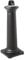Rubbermaid Commercial Products 098716 GroundsKeeper Tuscan Ash Bin - Black