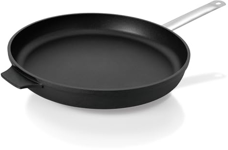 WAS 695 400 Poêle en fonte d'aluminium antiadhésive 40 cm de diamètre 5,5 cm de haut