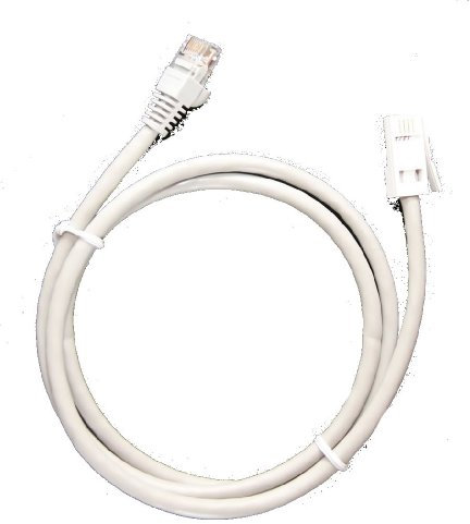PCSL Brand - BT Telephone Master to RJ45 Patch Cable - Cable Length 5m - This allows you patch a BT Master / BT Slave Socket over Structured Cabling. Compatible with Industry Standard RJ45 to BT Socket MOD Tap Adaptors