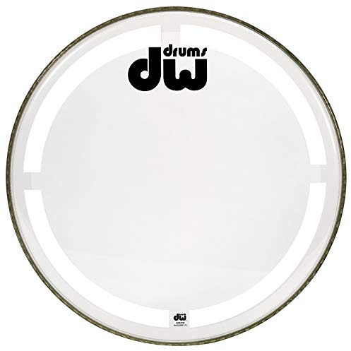 Drum Workshop Bassdrum Fell Coated clear 18 DRDHCC18K