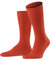 FALKE Herren Socken Airport M So Wolle Baumwolle einfarbig 1 Paar, Orange Red Clay 8095, 41-42