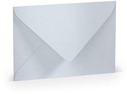 Paperado C6 gefüttert Gewebe Umschlag – Candle Light (5 Stück)-P - Marmorweiß