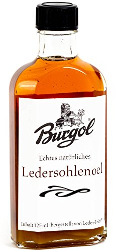 BURGOL Ledersohlenöl 100 ml ohne Pinsel Ledersohlenpflege Sohlenimprägnierung