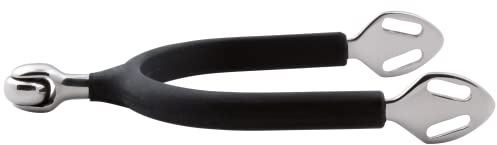 Stübben STEELtec 1152 Soft Touch Sporen Edelstahl gummiert 35mm