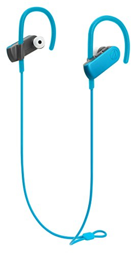 Audio-Technica ATH-SPORT50BTBK Cuffie Bluetooth Sport, Nero, ATH-SPORT50BT
