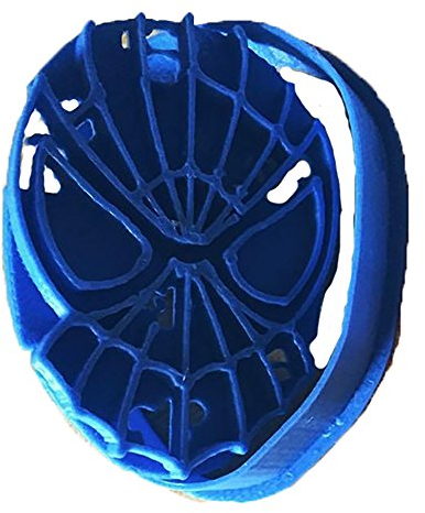Cuticuter Spiderman Cortador de Fondant, PLA, Azul