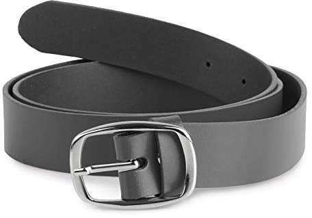 Merry Style Damen Gürtel Ledergürtel D41(Graphite, 95 cm (Gesamtlänge 114 cm))