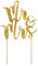Cake Topper Mr Mrs Kuchenstecker Deko Hochzeit Verlobung Kuchendeko Dekoration für Hochzeitskuchen Mr Mrs Gold