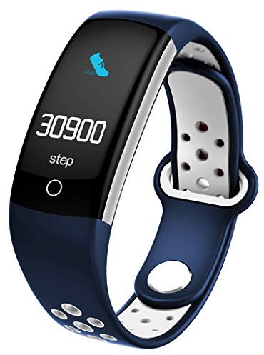 Cardiofrequenzimetro Impermeabile Con Rilevatore Di Attività, Cardiofrequenzimetro Con Touchscreen Da 0,96 Pollici Contatore Di Calorie Per Il Monitoraggio Del Sonno, Per Uomini E Donne