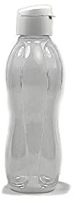 Tupperware to Go Eco 1,0 L weiß Klippdeckel Trinkflasche Ökoflasche Flasche Öko EcoEasy