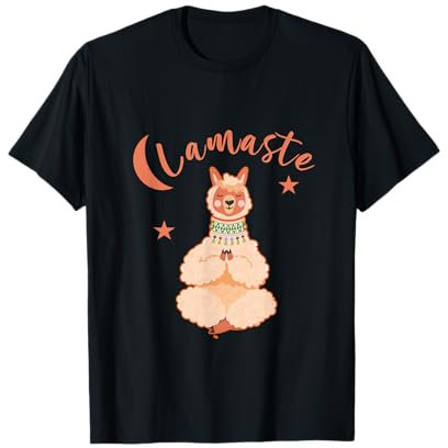 Lamaste - Zen Lama & Yoga - Humour Yogi Méditation Alpaga T-Shirt