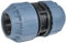 AERZETIX - C51859 - Manchon/raccord de réparation à compression Ø40mm 10 bars pour tuyau d'eau - connecteur/réparateur de tuyau d'arrosage/d'irrigation - en polypropylène