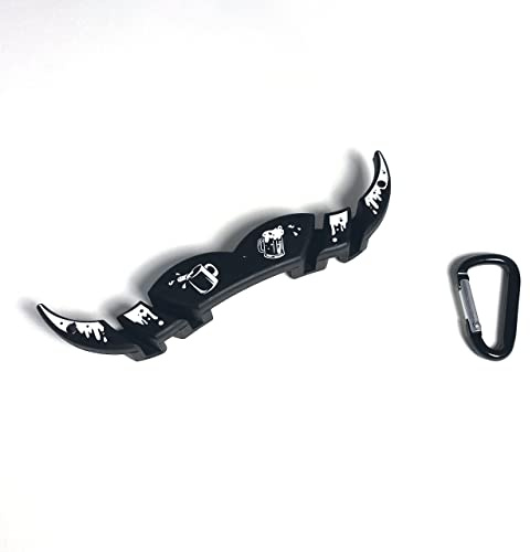The MoGuard - Mustache Guard Drink Attachment (Black FOAMO) (MG)