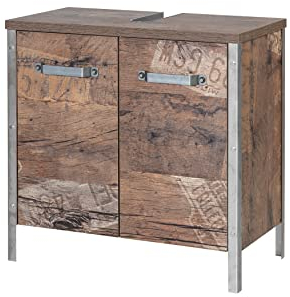 Schildmeyer Waschbeckenunterschrank 135119 Harkon, Panamaeiche, 64 x 33,6 x 59 cm