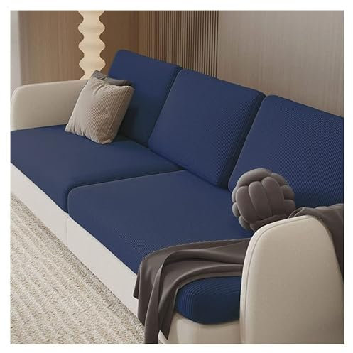 VEAI Copriseduta Divano Elasticizzato Copricuscino per Divano Universale Antimacchia Lavabile 1/2/3 Posti Fodera per Cuscino del Divano Morbido con Elastico (Color : A, Size : 50-65cm(20-26in))
