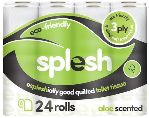 Splesh by Cusheen Toilet Roll Bulk Buy (24 Pack)