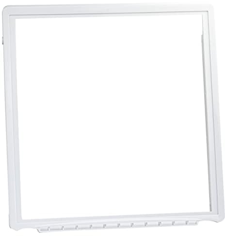 New Upgrade 241969501 Refrigerator Shelf Frame (Without Glass) Crisper Pan Cover For Frigidaire (Electrolux) Refrigerator,Delicatessen Drawer Cover -AP4433007, 1512992, AH2363832, EA2363832, PS2363832