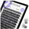 BEYELIAN Lash Clusters, 168 Pcs Individual Cluster Lashes, 10-16mm C Curl DIY Eyelash Extension Super Thin Band Resuable Soft Glue Bonded Lash Extensions (703)