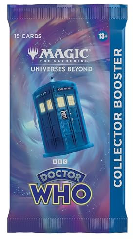 Magic: The Gathering sobre de coleccionista Doctor Who (15 Cartas de Magic) (Versión en Inglés)