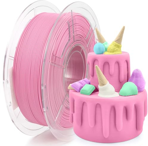 iSANMATE Matt High Speed PLA+ Filament, 1.75+/-0,02mm PLA+ Filament, 3D Hoher Wirkungsgrad Drucker Filament 1kg Spule (2.2 LBS), Unterstützt Druckgeschwindigkeit 30-500mm/s