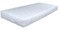 BDW Schaummatratze - H2 Mittelfest - für Baby-, Kinder-, Einzelbett - mit Abnehmbarem Waschbarem Bezug mit Schnellverschluss - Antiallergisch - Doppelseitig - Elastisch - Weiß - 180x80x8cm
