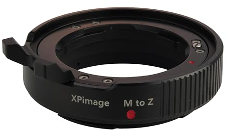 XPIMAGE Objektivadapterring, kompatibel mit Leica M-Objektiven und Nikon Z-Kameras