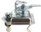 T Shaped Lock Tool, 2pcs Tool Box Lock, Embedded Cabinet Lock, Paddle Latch Lock, T-Handle Trucks Hanging Lock, Stainless Steel Latch Lock with Keys, for Trailer Truck Car Camp