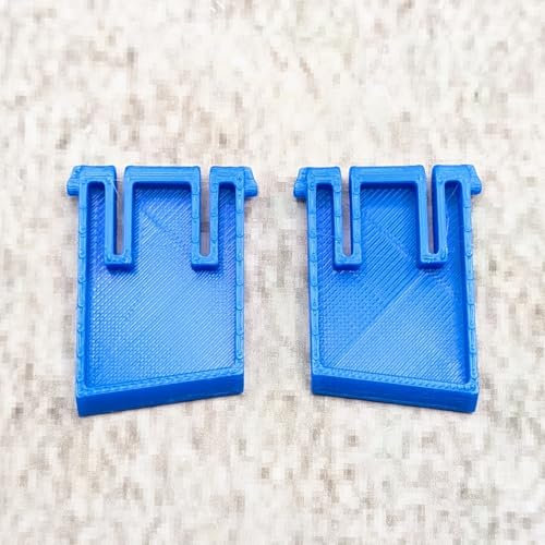 ULEIVA Ersatz Tastaturfüsse Blau 1 Paar (2 Stck) kompatibel mit Logitech G213 Tastatur Ersatzteil Tastaturständer Keybord Füsse (Blau)