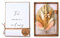 Hochzeit Geldgeschenk mit Glückwunschkarte und getrockneten Blumenstrauß | ausgefallen Geschenkbox | besondere Geschenkidee mit originelle Geschenkverpackung für Brautpaar| Flitterwochen Geschenk